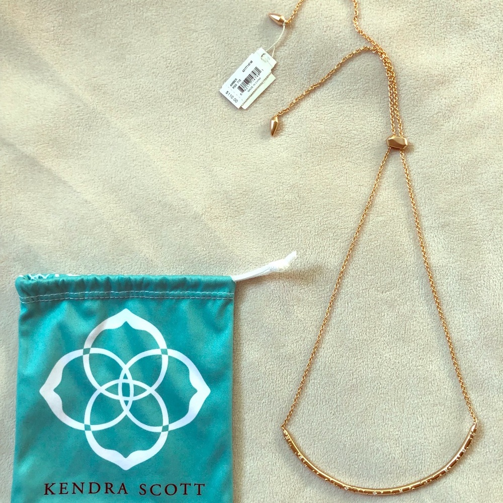 Kendra Scott Amber Choker - Rose Gold